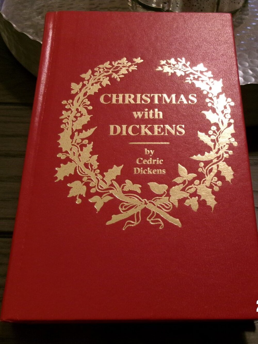 1993 CHRISTMAS WITH DICKENS by Cedric Dickens Book Limited Edition 702 / 1500